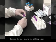 Guia experimental da operação para o jogo diagnóstico para o antígeno de Norovirus (ouro coloidal)