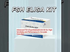 Kit ELISA avançado de FSH (Quantitative) para alta sensibilidade e desempenho na detecção precisa