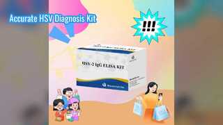 Diagnóstico preciso do kit de teste HSV- IgG ELISA