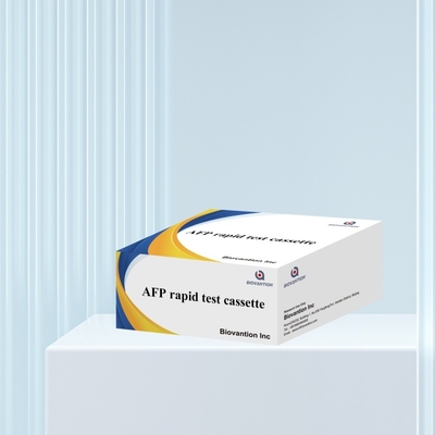 25T Alfa-fetoproteína AFP Teste Rápido de Ouro Coloidal para Uso em Hospitais Domésticos