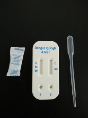 Teste rápido IgM/IgG para dengue em casa ou clínica de saúde Teste de detecção de doenças tropicais