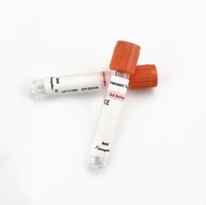 Tubos de coleta de sangue EDTA estéreis para testes especializados (2mL/3mL/5mL)
