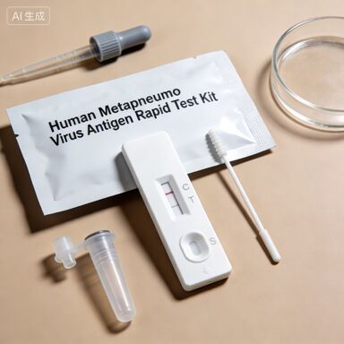 Kit de Teste Rápido de Antígeno do Metapneumovírus Humano (Ouro Coloidal)