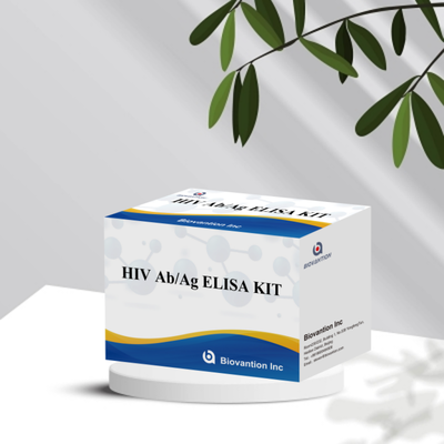 Kit ELISA Biovantion 4ª Geração para HIV Ab Ag com Alta Sensibilidade e 96 Testes para Detecção Precoce