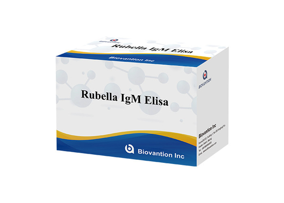 Laboratório ou Hospital Kit de Teste ELISA de Igm da Rubéola de Alta Precisão