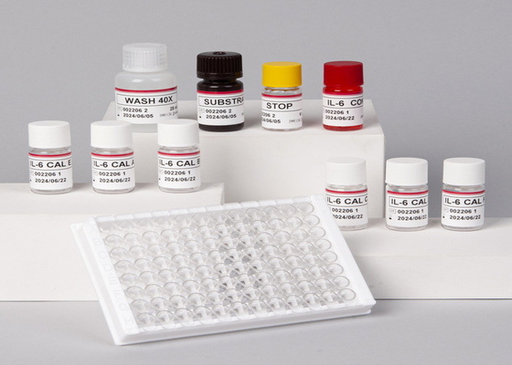 Laboratório ou Hospital Kit de teste de ELISA IgE de anticorpos totais de alta precisão
