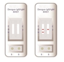 Teste de uma etapa de dengue NS1-IgM/IgG Teste rápido integral Para uso médico