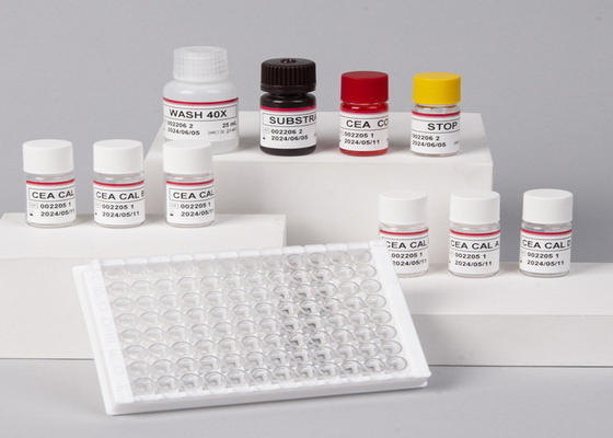 Antigénio Carcinoembrionário CEA ELISA Teste de Marcadores de Câncer KIT Laboratório ou Hospital Alta precisão