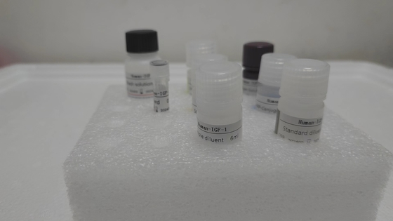 Teste ELISA de especificidade do soro/plasma IGF-1 RUO Teste ELISA de 2-3 horas Armazenado a 2-8.C