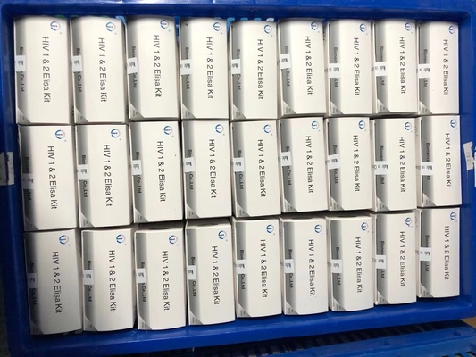 Reagentes de Imunoanálise de Enzimas Kit de Teste Elisa para detecção de anticorpos do vírus da hepatite C (VHC)