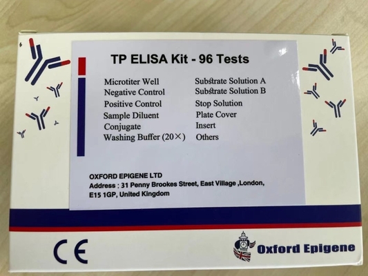 Infecção masculina e feminina Sífilis alta TP Ab Anticorpo ELISA TEST KIT