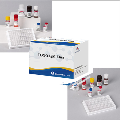 Hospitais laboratórios clínicas usam alta precisão Toxo IgM ELISA TEST KIT