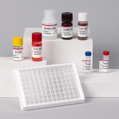 Hospitais laboratórios clínicas usam alta precisão Toxo IgM ELISA TEST KIT