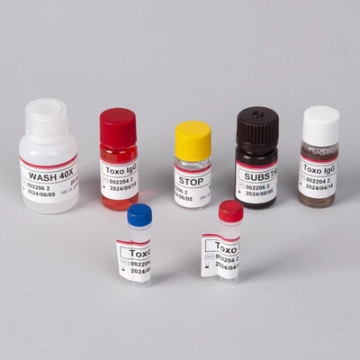Hospitais laboratórios clínicas usam alta precisão Toxo IgM ELISA TEST KIT