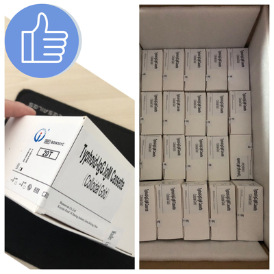 Tifoide--IgM&IgG para laboratórios e hospitais Kit de teste rápido de febre tifoide