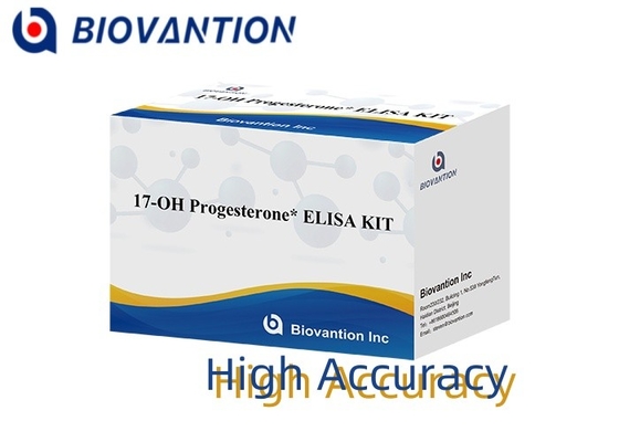 17-OH-Progesterona Elutiva em Vitro Kit de Teste Elisa Diagnóstico Para Mulheres Com Acessórios Testes Precisos