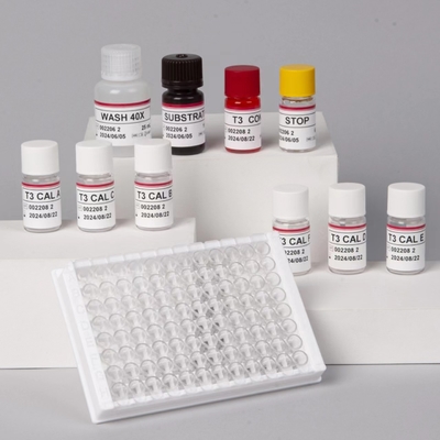 Laboratório Hospitalar Clínica Kit de Teste ELISA de T3 Triiodotironina amplamente utilizado