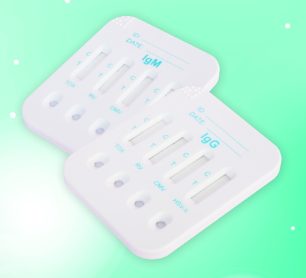 Kit de teste para HIV HAV HBsAg SYP 4 em 1 Detecção em casa Fácil de usar