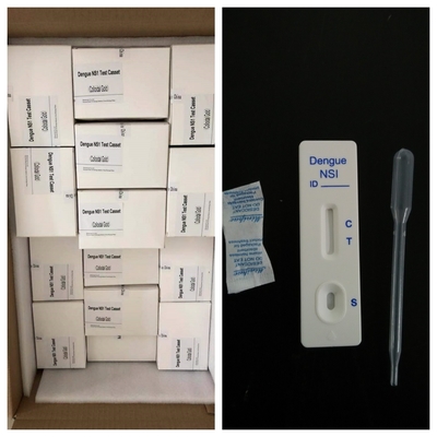 Caixa de teste rápido IgG/IgM de alta sensibilidade para dengue com duração de 24 meses
