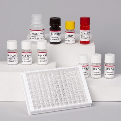 Kit ligado a enzimas Imunoanálise HE4 Epididímis humano Proteína 4 ELISA