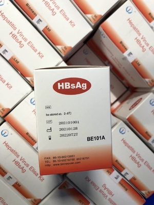 Kit de ensaio ELISA HBsAg Determinação qualitativa do vírus HBsAg