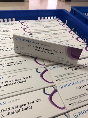 Kit de teste de saliva do antígeno COVID-19 sob a língua Teste rápido com 3 minutos