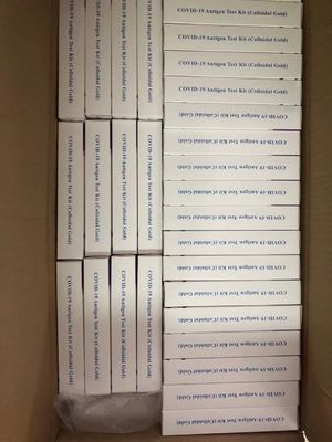 Kit de teste de saliva de antígeno COVID-19