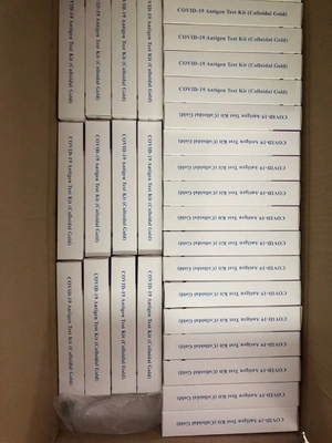 Kit de teste de saliva do antígeno COVID-19 sob a língua Teste rápido com 3 minutos