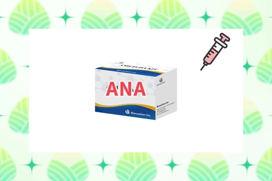Sensitividade ANA Screen IgG Elisa Test Kit para detecção sérico/plasmático a 2-8°C
