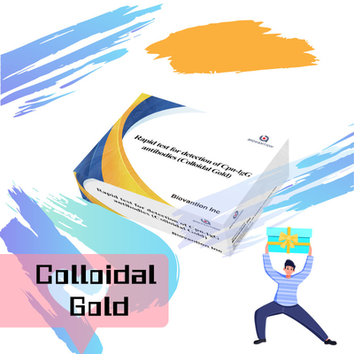 Chlamydiapneumoniae ((Cpn) - Anticorpo IgM Reagente de ensaio rápido de ouro coloidal cassete