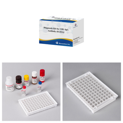 Kit de diagnóstico de sensibilidade para CBV-IgG Anticorpo humano detecta kits Elisa para detecção precisa do tipo de amostra
