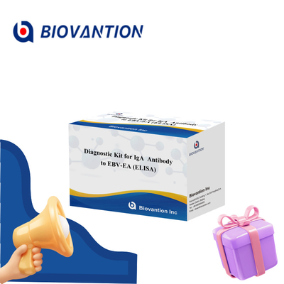 Kit de diagnóstico de sensibilidade a 2-8°C para anticorpos IgA contra EBV-EA Kit de ensaio ELISA