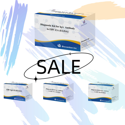 Kit de diagnóstico de sensibilidade a 2-8°C para anticorpos IgA contra EBV-EA Kit de ensaio ELISA