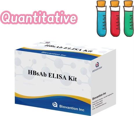 HBsAb Kit de ensaio Elisa Quantitative Enzyme-Linked In Vitro Diagnostic Reagent (Reagentes IVD)
