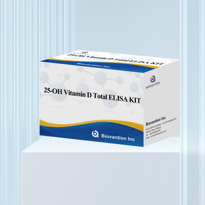Kit de Diagnóstico Elisa Para Humano 25-OH Vitamina D Total Para Hospital E Laboratório Com Alta Precisão