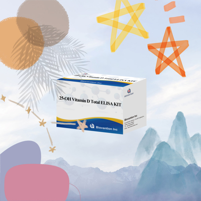 Kit de Diagnóstico Elisa Para Humano 25-OH Vitamina D Total Para Hospital E Laboratório Com Alta Precisão