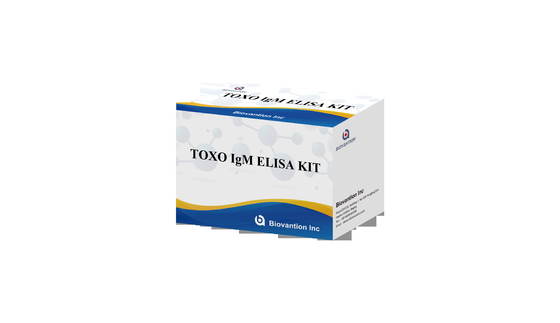 TOXO IgM ELISA Kit de Teste Tocha de Alta Sensibilidade Teste Hospitalar Verificação de Gravidez