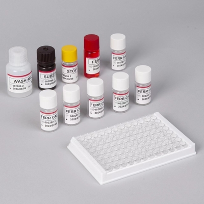 Ferritina Elisa Test Kit Produtos ligados a enzimas Tempo de transporte curto