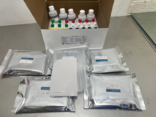 Anticorpos anti-HCV para o vírus da hepatite C Tempo de transporte ligado a enzimas curto