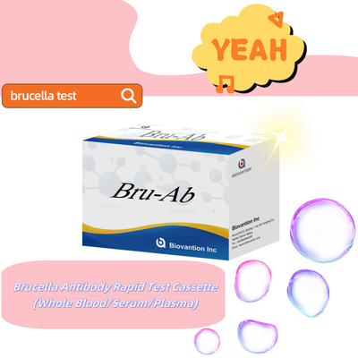 ELISA Animal Bru-Ab Reagente Elisa com 192 t Para Porcos Caprinos Rapazes e Ovelhas