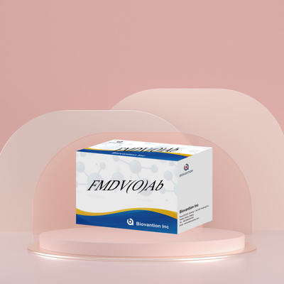 Doença da febre aftosa bovina vírus O Kit de teste rápido de anticorpos FMD FMDV Detecção de doenças devastadoras do gado
