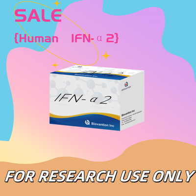 Kit de reagentes de Elisa IFN-α2 humano para investigação Utilização de reagentes de Elisa Alta sensibilidade