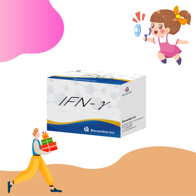Pesquisa de laboratório Kit de reagentes Elisa para uso humano IFN-γ Reagentes Elisa Alta sensibilidade