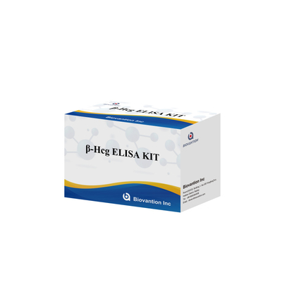 β-hCG ((Quantitativo) Kit de ensaio Elisa de 1 hora para sensibilidade e especificidade de anticorpos