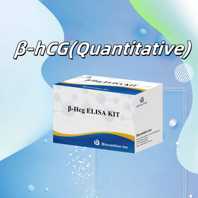 β-hCG ((Quantitativo) Kit de ensaio Elisa de 1 hora para sensibilidade e especificidade de anticorpos