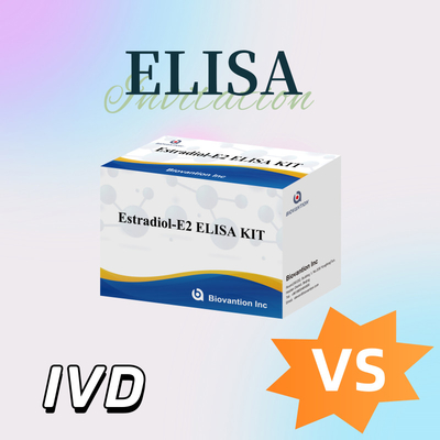 Biovantion Estradiol Quantitative 96-Well Plate Test Kit para amostras de soro com sensibilidade aumentada