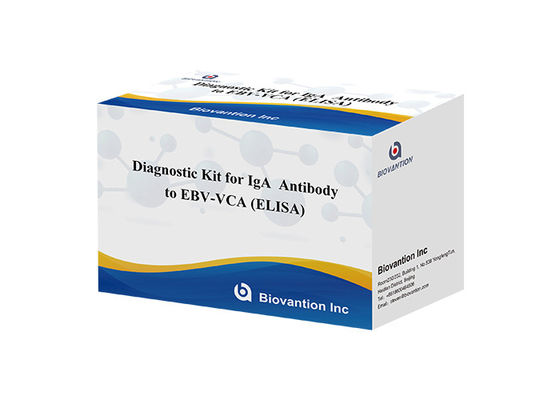 Kit ELISA de alta sensibilidade EBV VCA IgA para diagnóstico médico utilizando 50 μl de amostra de soro