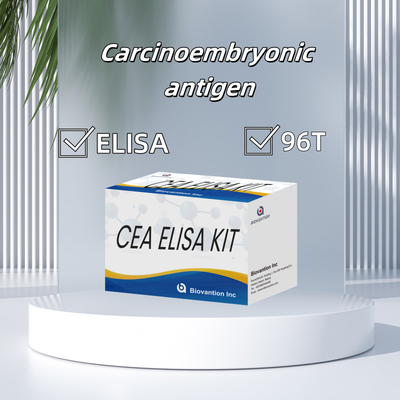 CE Approvation for Human Use CEA Quantitative Elisa Test Kit Test 96T