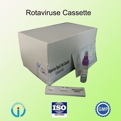 IVD Rotavirus Rapid Cassette Colloidal Gold Rapid Test para Diagnóstico Hospitalar 2-30C Prazo de validade 24 meses
