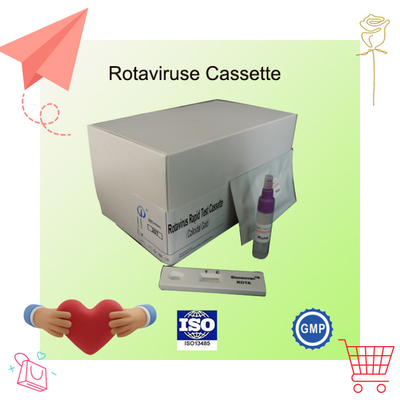 IVD Rotavirus Rapid Cassette Colloidal Gold Rapid Test para Diagnóstico Hospitalar 2-30C Prazo de validade 24 meses